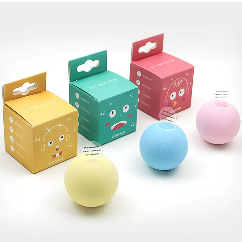 Interactive Dog & Cat Ball — Soft & Colorful Chew Toy (EVA or Plush)
