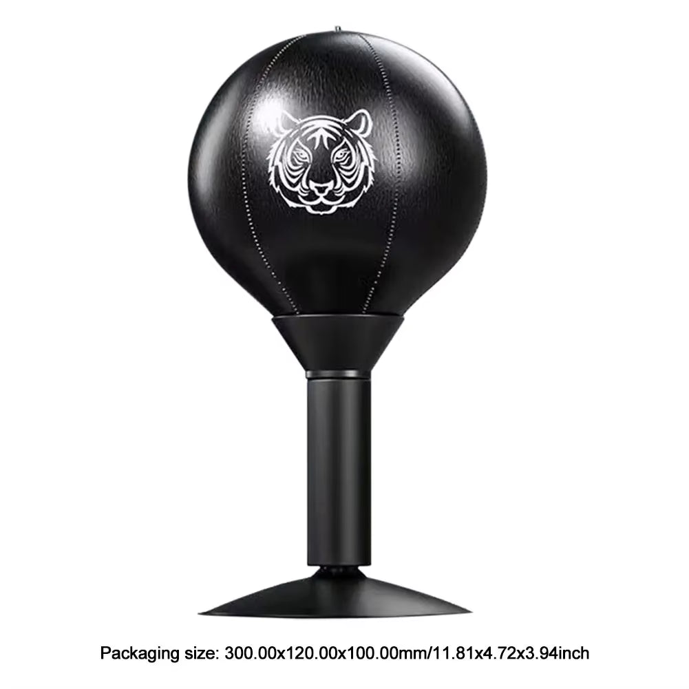 Heavy-Duty Desk Boxing Punch Ball with Suction Cup - Stress Relief Speed Ball for All Ages