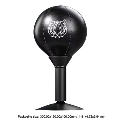 Heavy-Duty Desk Boxing Punch Ball with Suction Cup - Stress Relief Speed Ball for All Ages